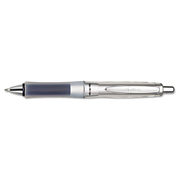 Pilot® Dr. Grip Center Of Gravity Ballpoint Pen, Retractable, Medium 1 Mm, Black Ink, Silver-pink Grip Barrel freeshipping - TVN Wholesale